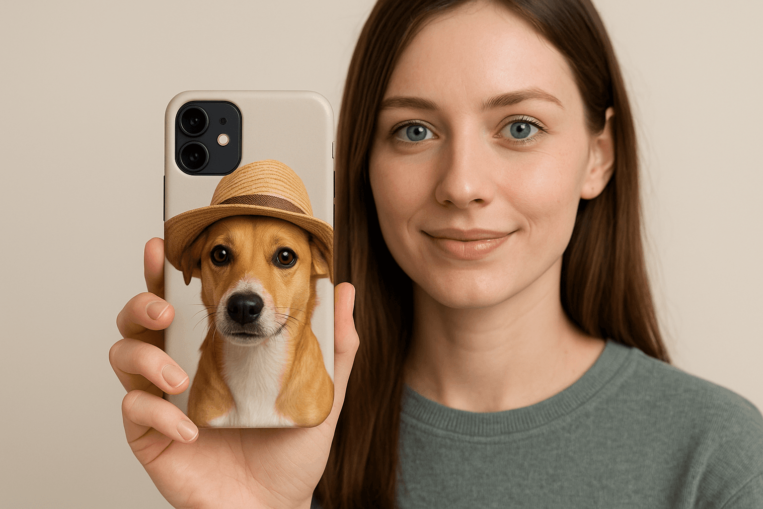 Kendi fotoğrafını yükleyip asistanımızla düzenleyerek kişiye özel telefon kılıfı tasarlama