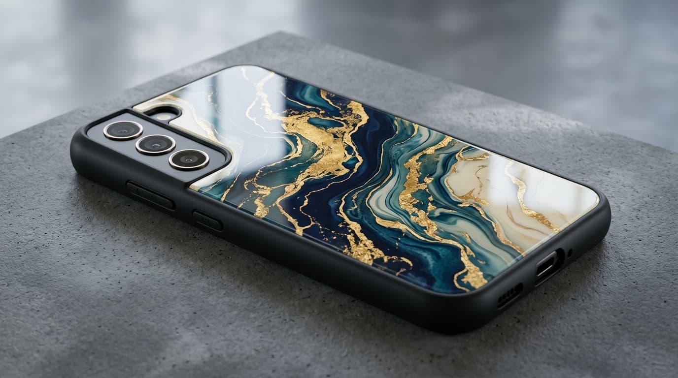 Sanat Galerisini Cebinde Taşı: Tasarım Asistanı ile Minimalist & Soyut Sanat Telefon Kılıfı Tasarla!