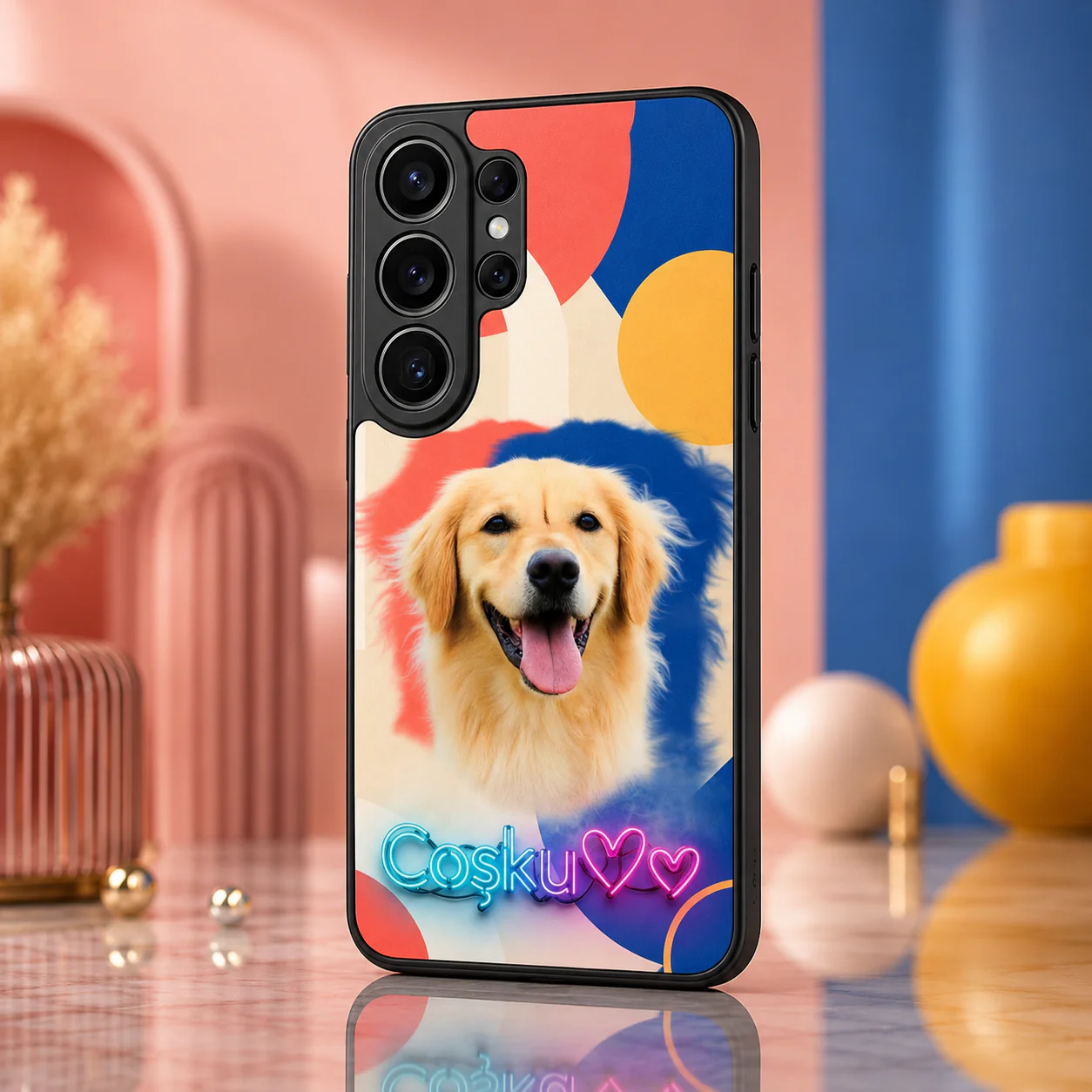 Köpek Telefon Kılıfı tasarım örneği